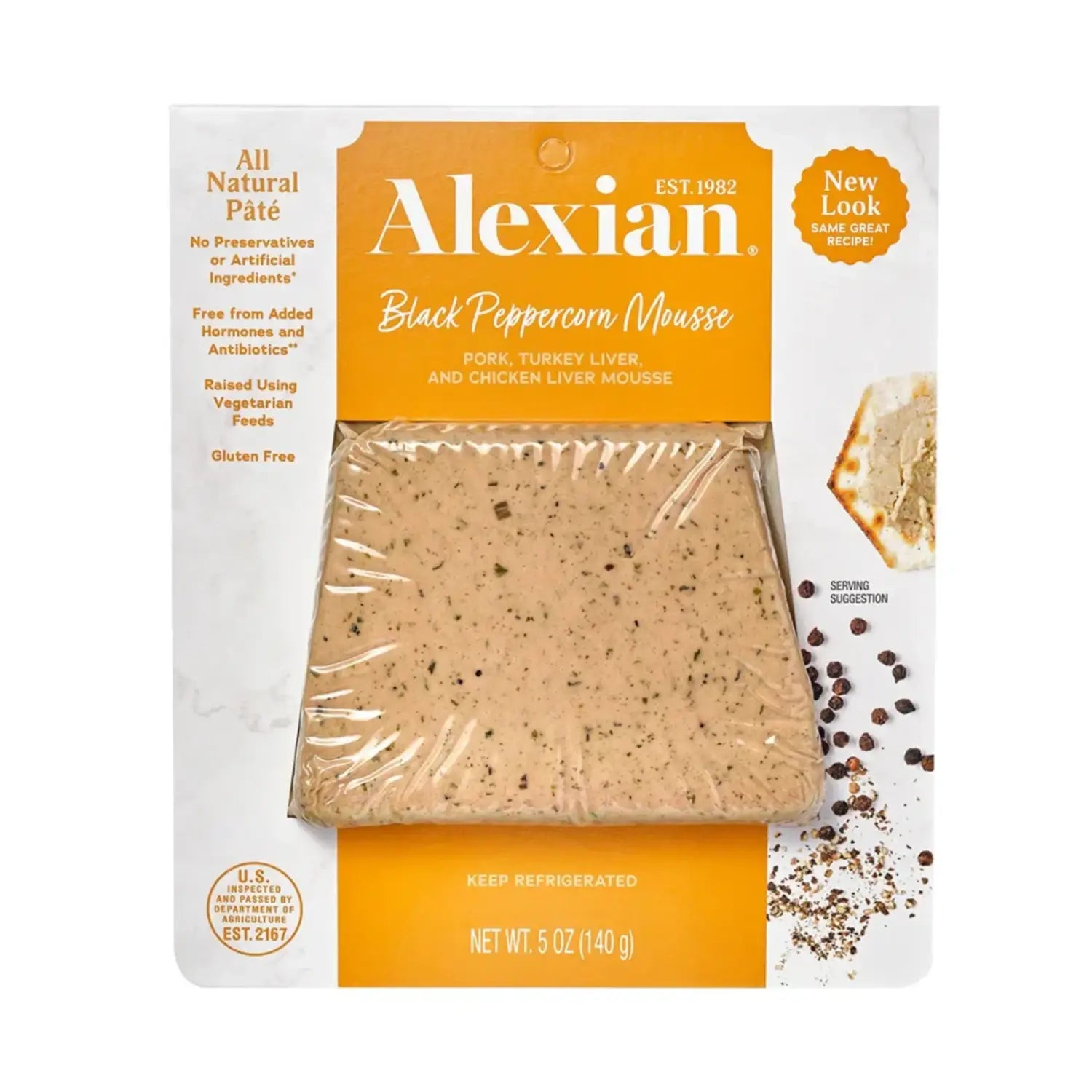 Alexian Sliced Black Pepper Mousse 5oz