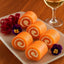 Scottish Style Salmon with cream cheese rolls by Spence Scottish product display